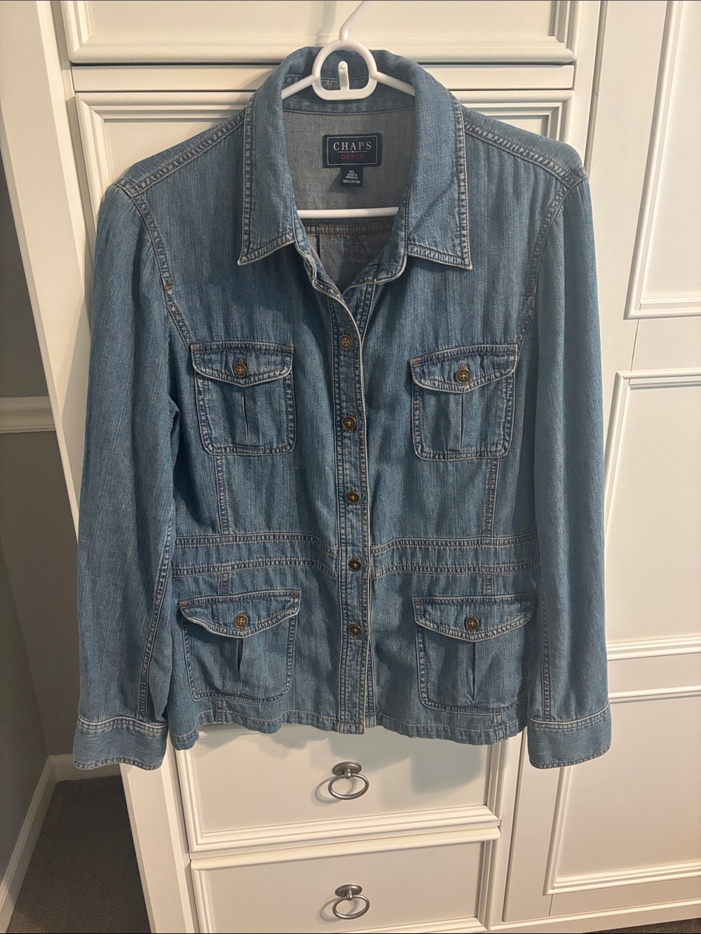 Ralph Lauren Chaps Denim Lightweight Jacket